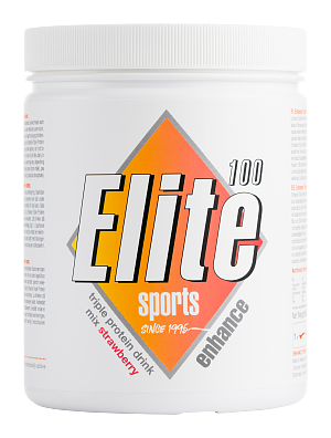 ELITE ENHANCE TRIPLE PROTEIN DRINK MIX STRAWBERRY